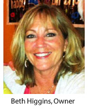 Beth Higgins, Owner